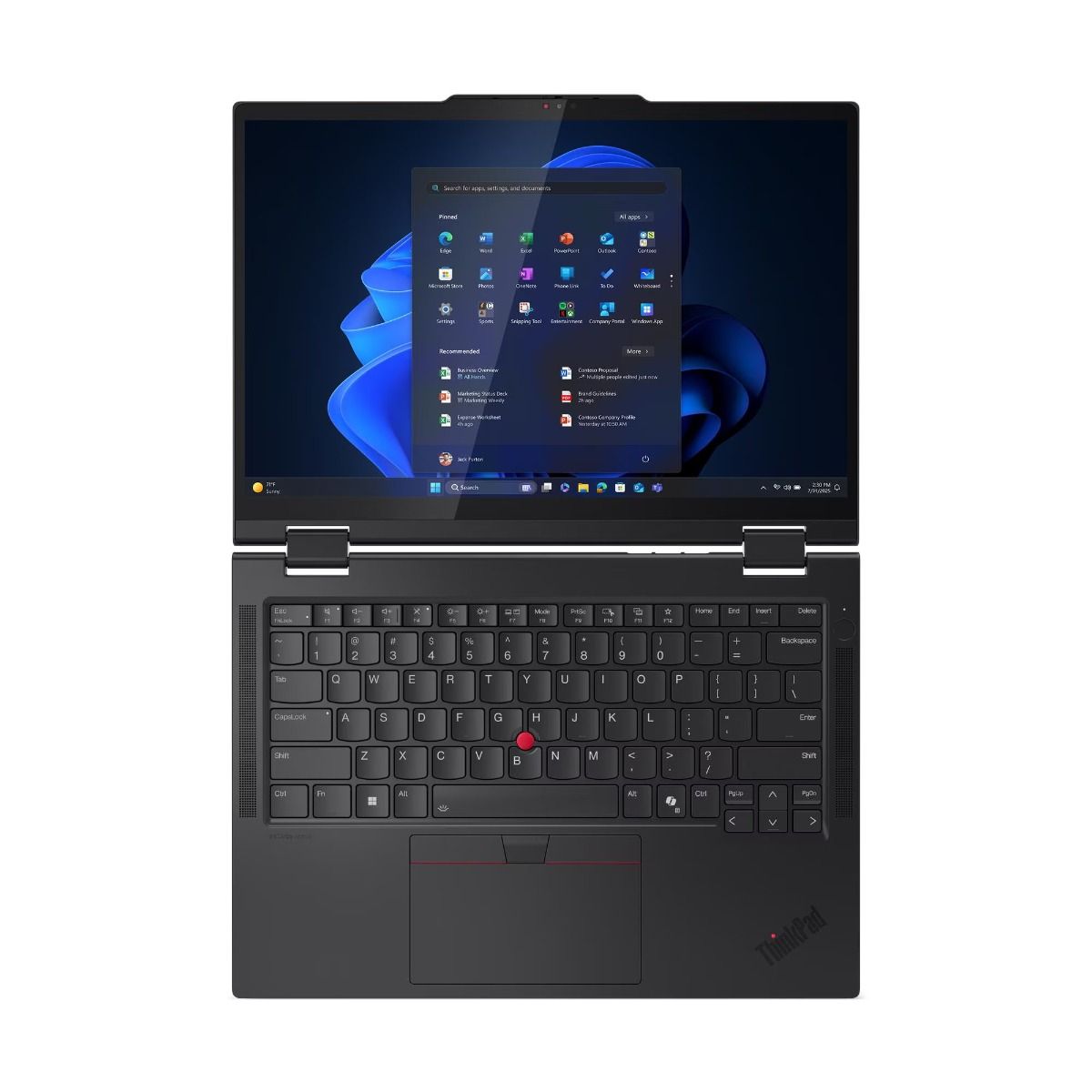Lenovo ThinkPad T14s Gen 1 2-in-1 Laptop Intel Core Ultra 7 16GB 512GB 11 Pro