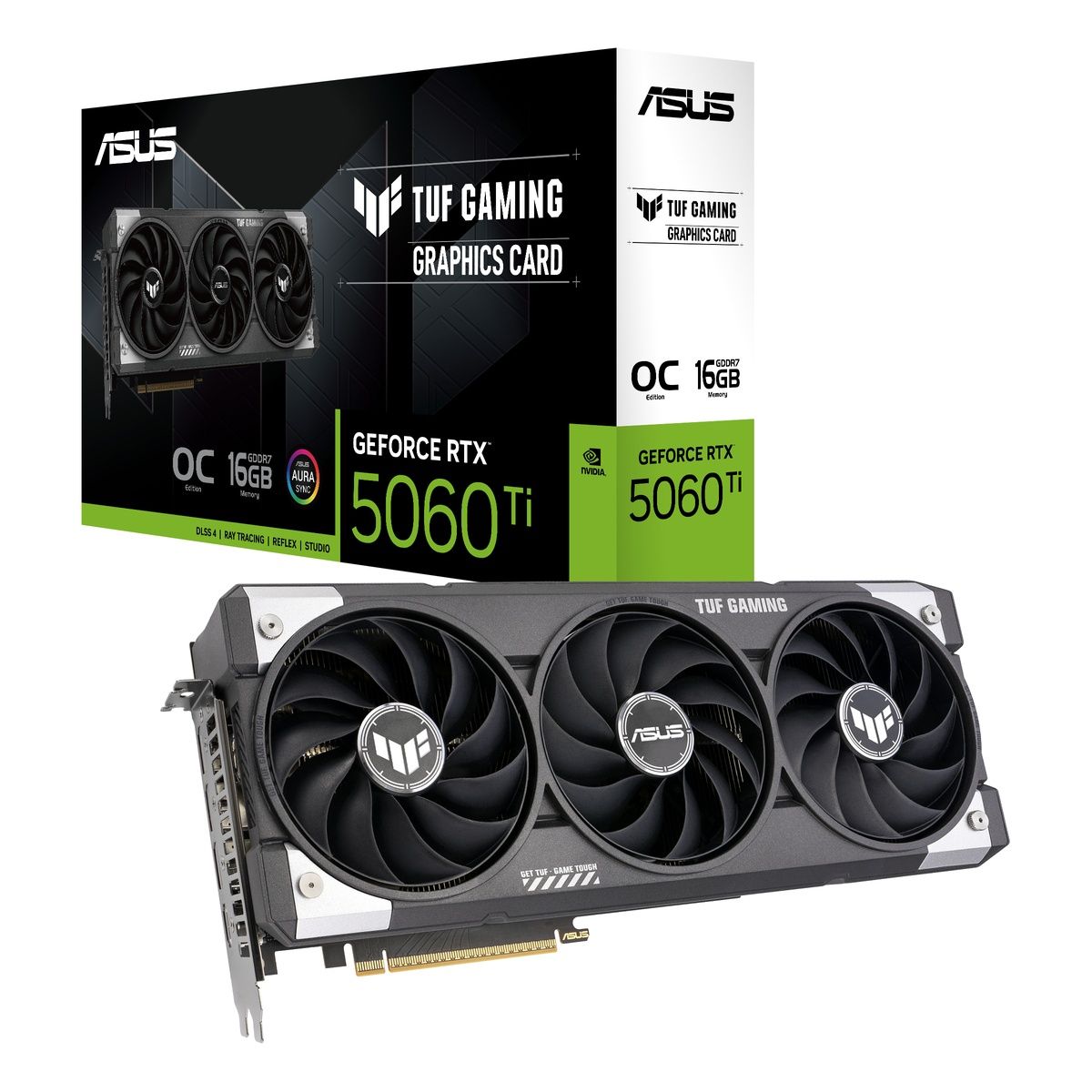 ASUS TUF Gaming GeForce RTX 5060 Ti OC Edition 16GB RAM RTX 5060 Ti GPU
