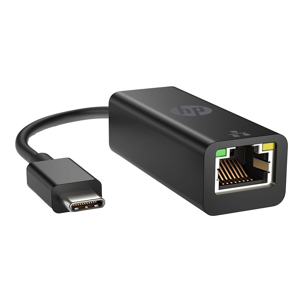 HP USB-C to RJ45 Ethernet Adapter G2 Up to 1GBps