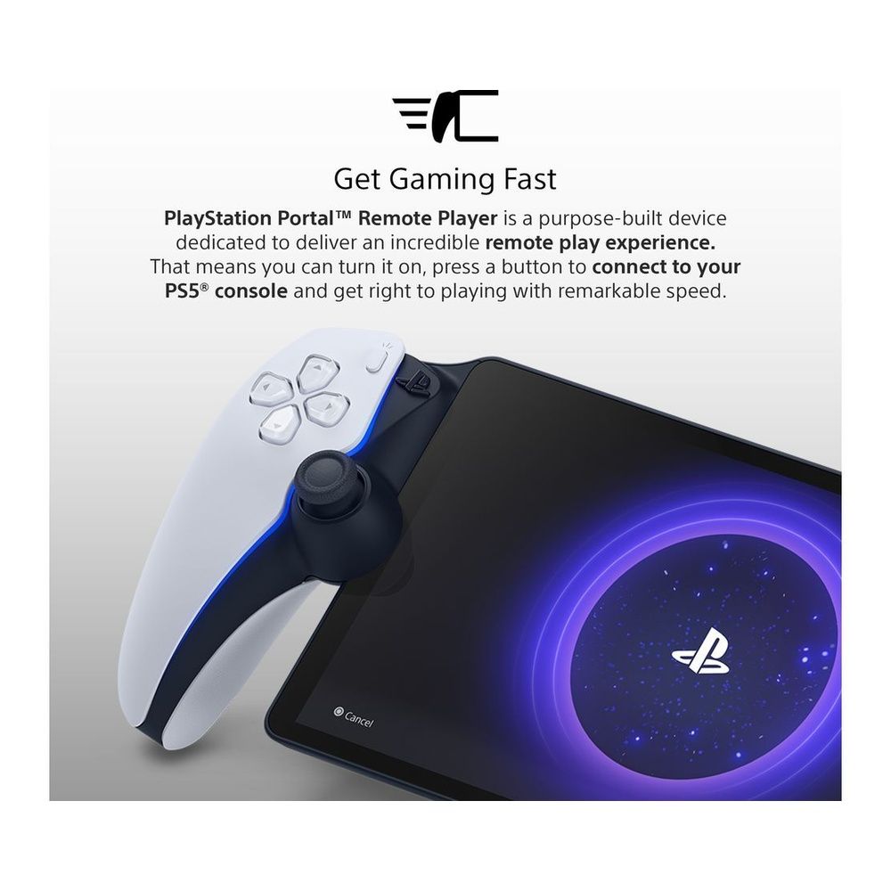 Sony PlayStation Portal Remote Player 8" Full HD Touchscreen - Black