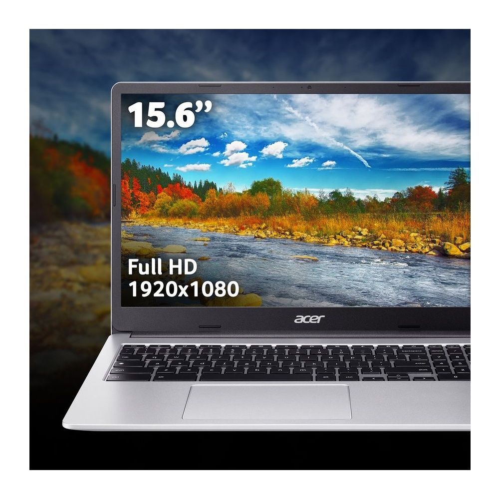 Acer Chromebook 315 CB315-4H-C5F4 15.6" Celeron N4500 4GB RAM ChromeOS Silver