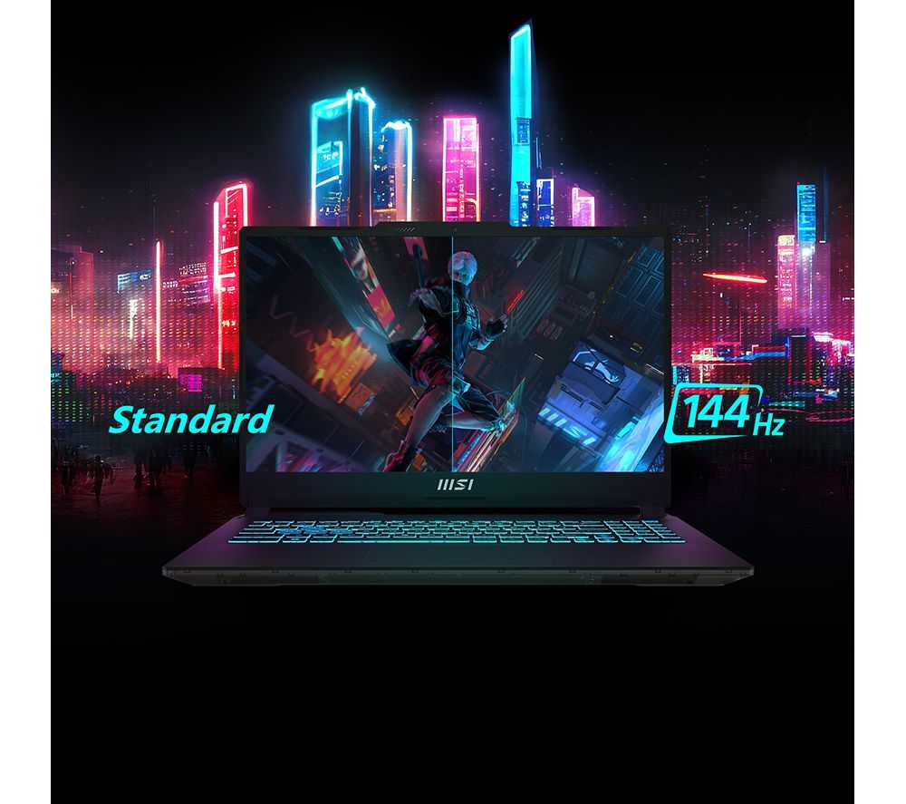 MSI Cyborg 15 A13UDX-1242UK 15.6" Gaming Laptop Intel i5 16GB RAM 512GB SSD RTX 3050