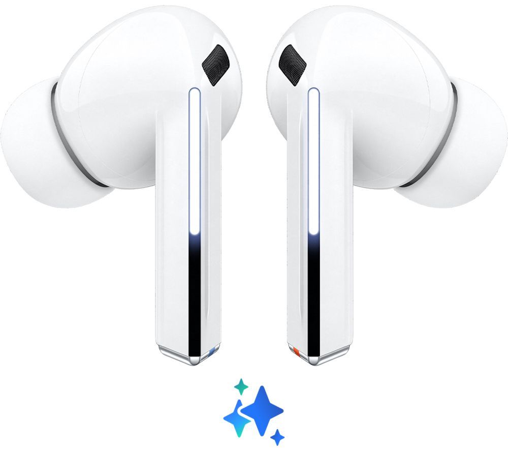 Samsung Galaxy Buds3 Pro EarBuds Voice and Touch Controls Built In AI White