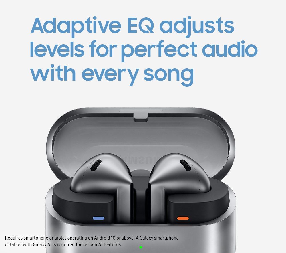 Samsung Galaxy Buds3 Pro EarBuds Voice and Touch Controls Built In AI White