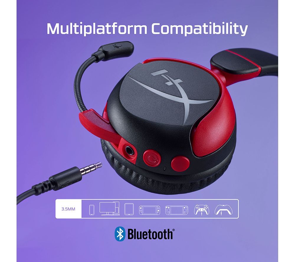 HyperX Cloud Mini Wireless Gaming Headset - Black & Red