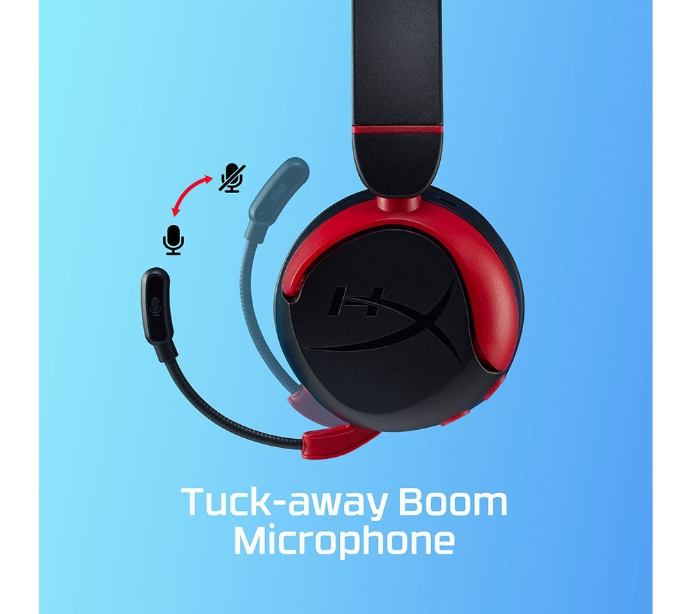 HyperX Cloud Mini Wireless Gaming Headset - Black & Red