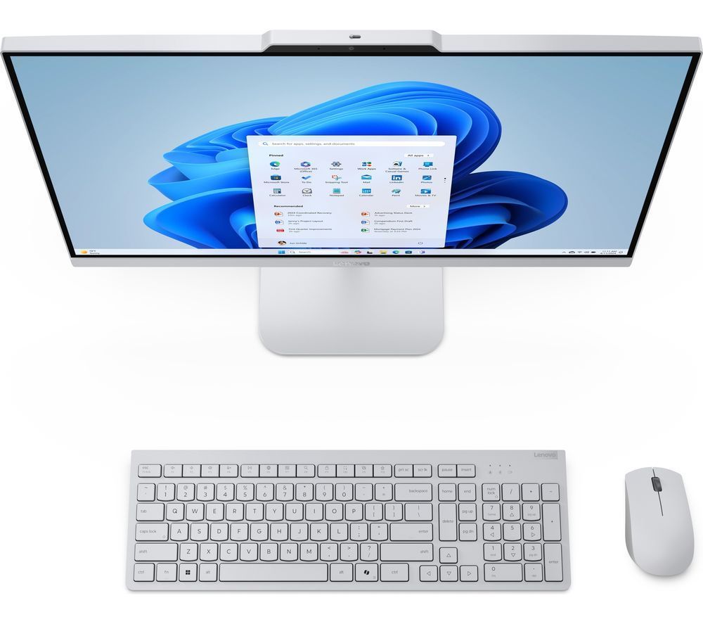Lenovo A100 23.8" All-In-One Desktop PC Intel N100 8GB RAM 512GB SSD