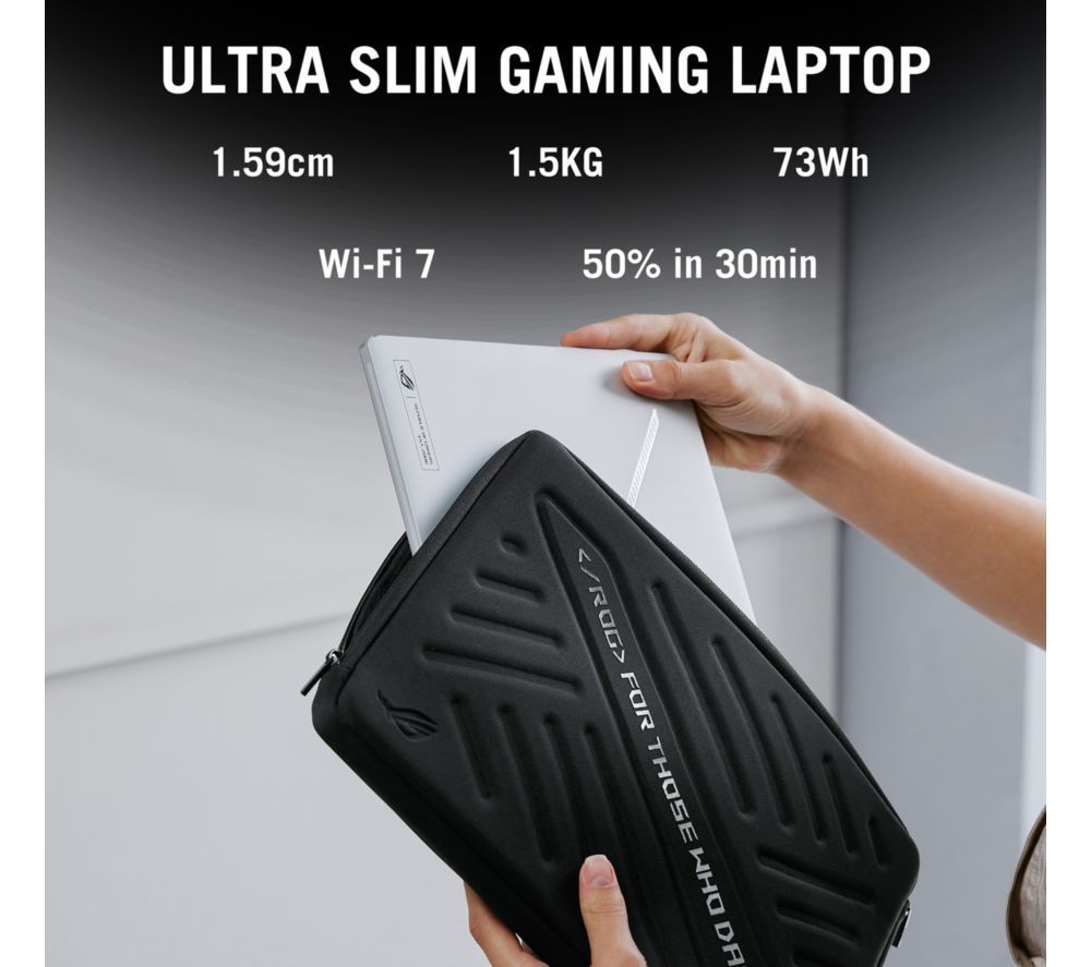 ASUS ROG Zephyrus G14 GA403 14" 3K OLED Laptop AMD Ryzen 9 32GB RAM 1TB RTX 5070 White