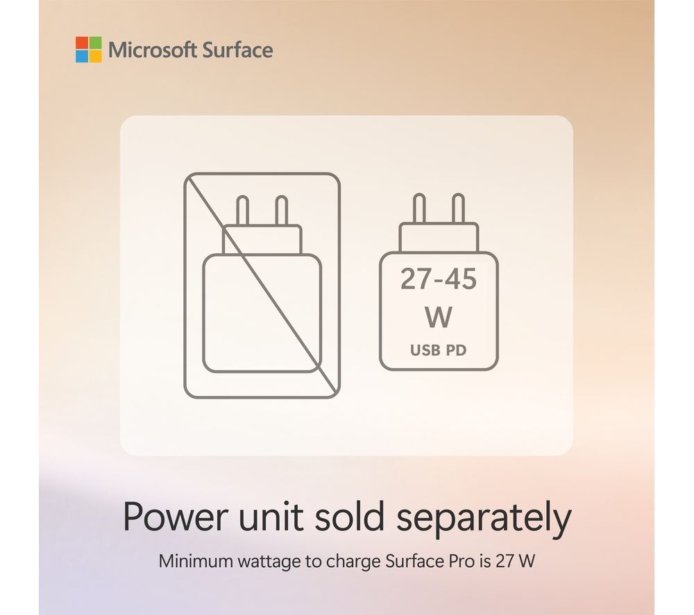 Microsoft Surface Pro 12" Snapdragon X Plus X1P-42-100 16GB 512GB Storage Win 11
