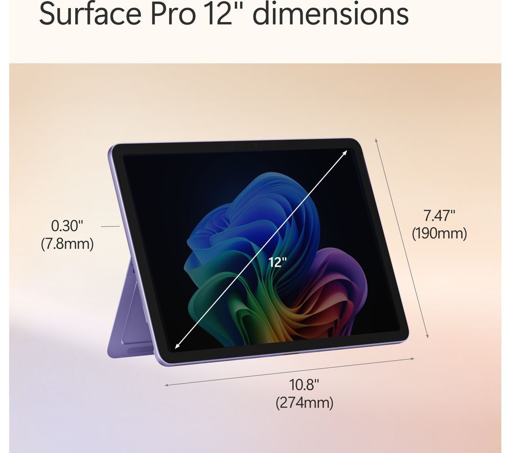 Microsoft Surface Pro 12" Snapdragon X Plus X1P-42-100 16GB 512GB Storage Win 11