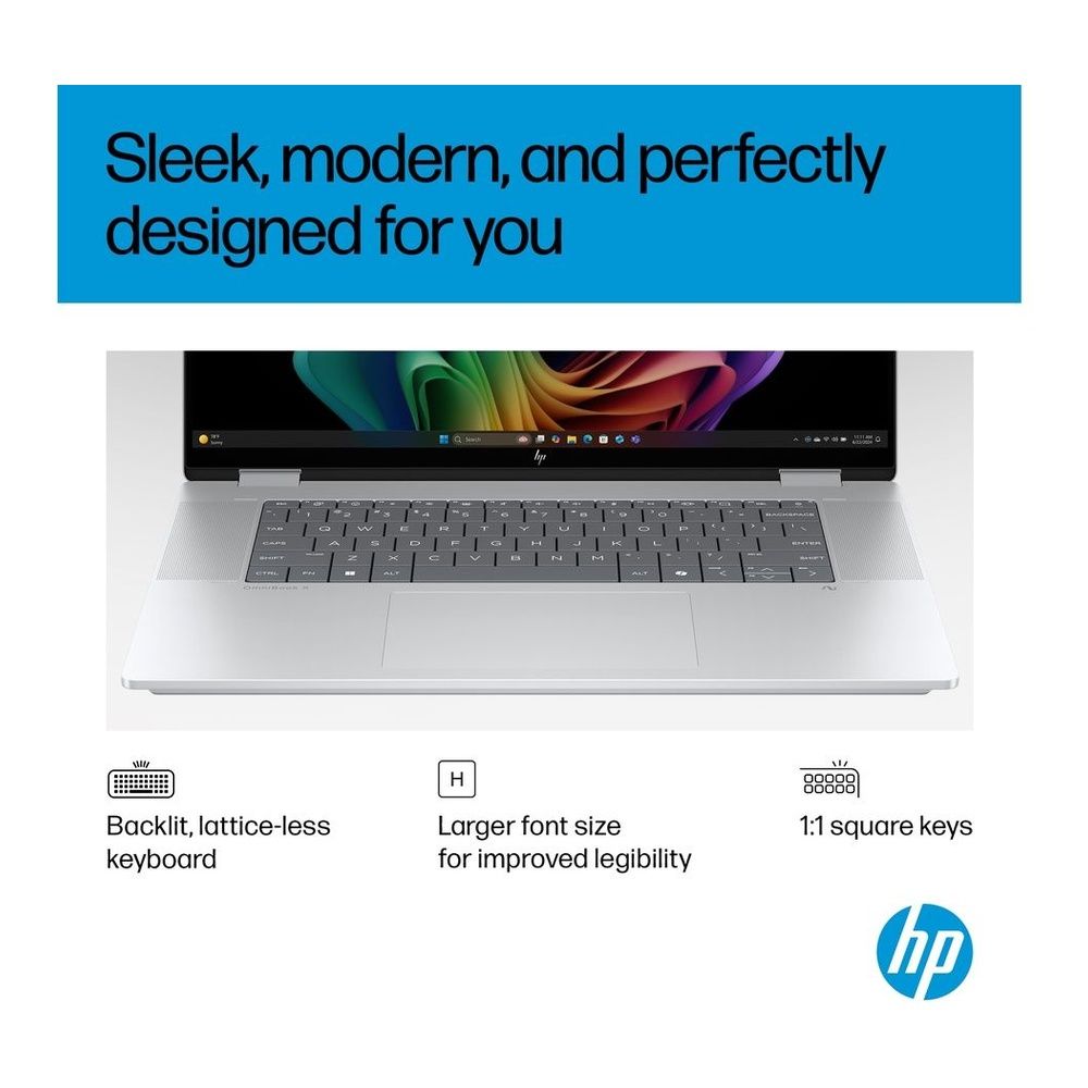 HP OmniBook X Flip AI 16-as0503na 16" 2-in-1 Laptop Intel Ultra 5 16GB RAM 512GB SSD