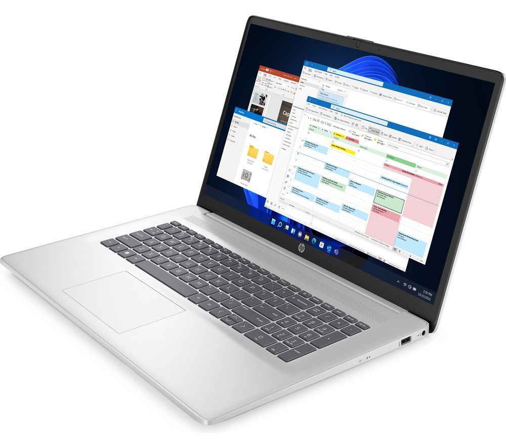 HP 17-cn3501na 17.3" Laptop Intel i3 8GB RAM 512GB SSD Silver