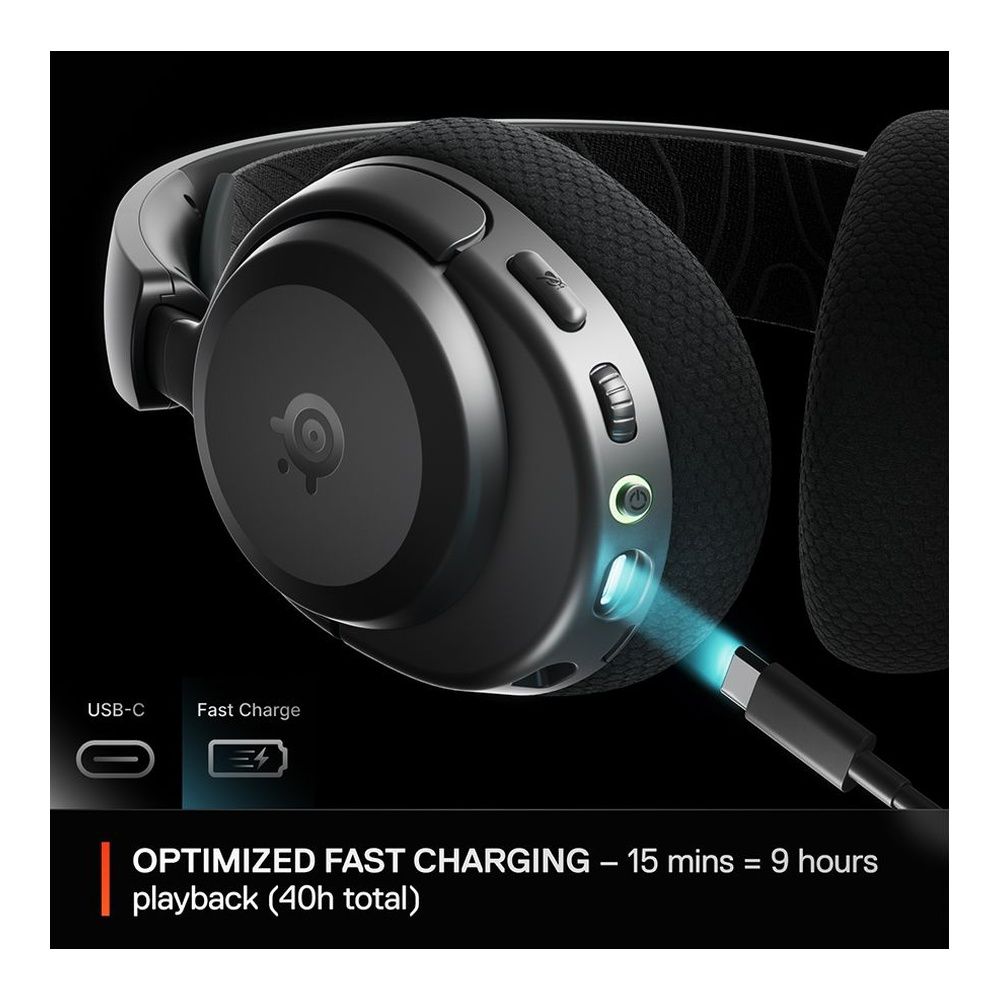 Steelseries Arctis Nova 3X Wireless Gaming Headset for Xbox and PC - Black