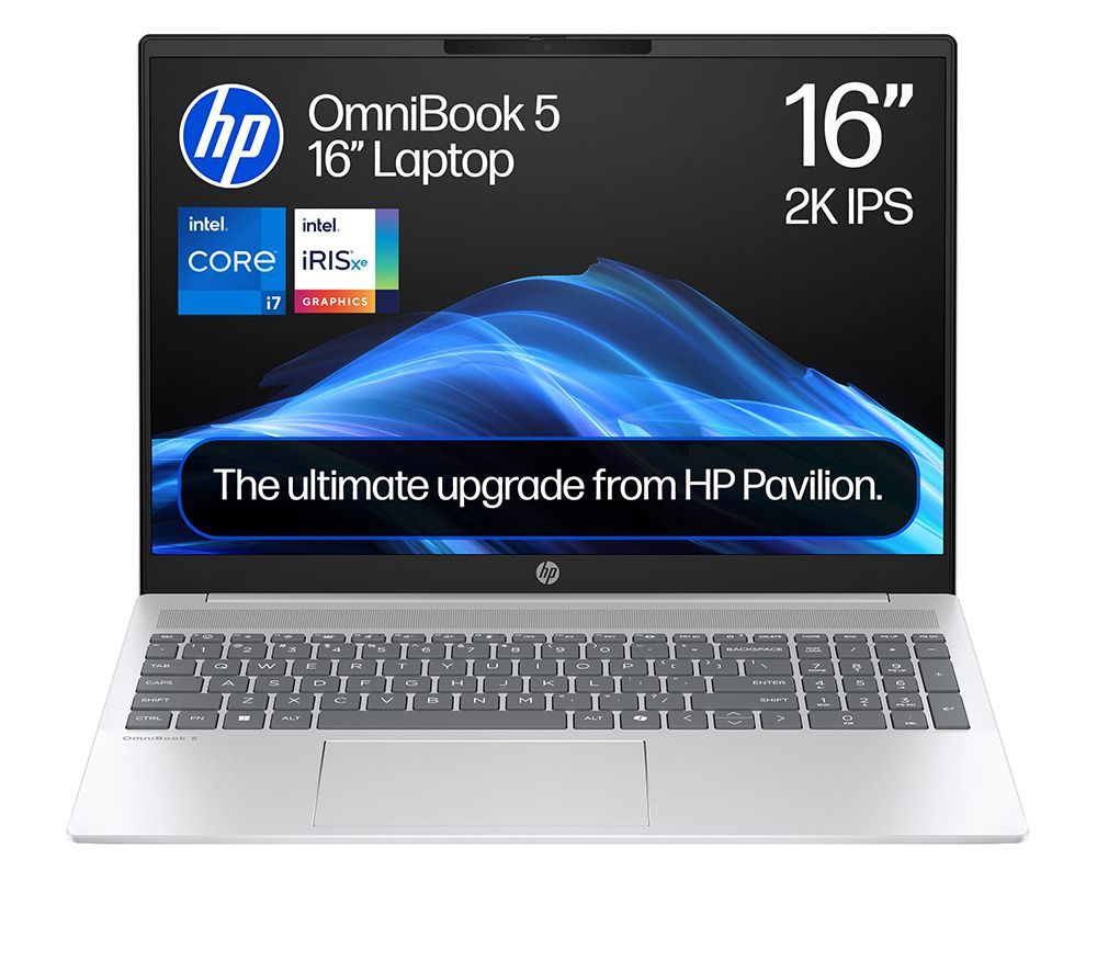 HP OmniBook 5 16-ba1505na 16" Laptop Intel i7 16GB RAM 512GB SSD