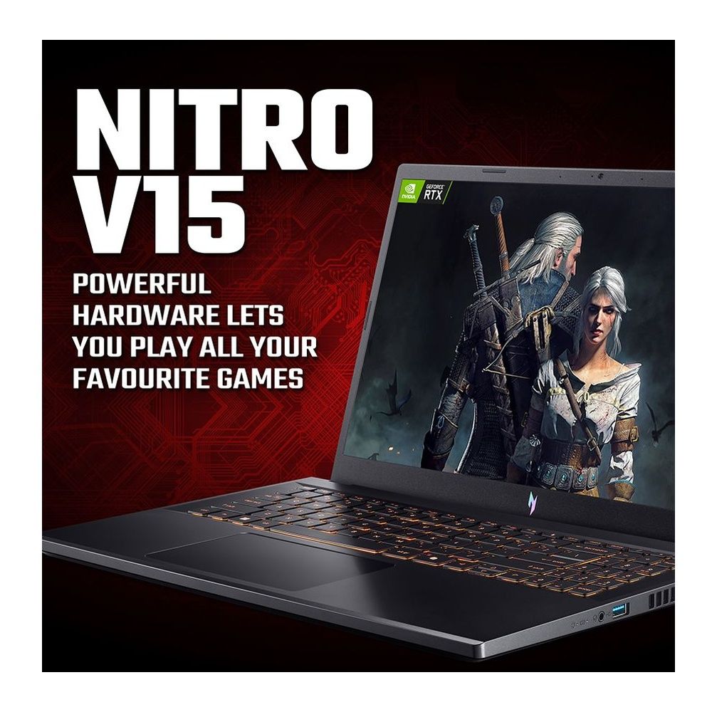 Acer Nitro V 15 15.6" Full HD Laptop Intel Core i5 16GB 512GB RTX 5060