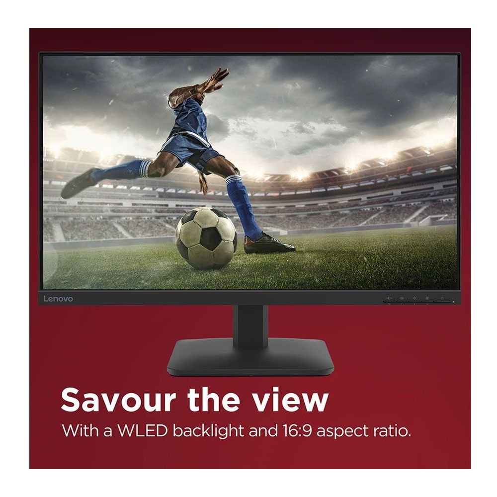 Lenovo L27-4e 27" Full HD Monitor 100Hz Refresh 4ms Response Wall Mountable