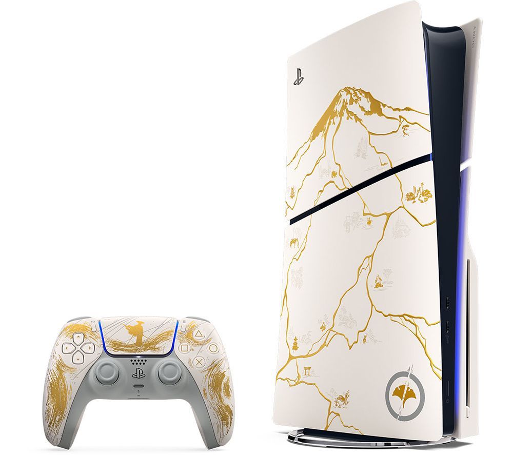 SONY PlayStation 5 Slim Ghost Of Yotei Edition 1TB Games Console (Disc Edition)