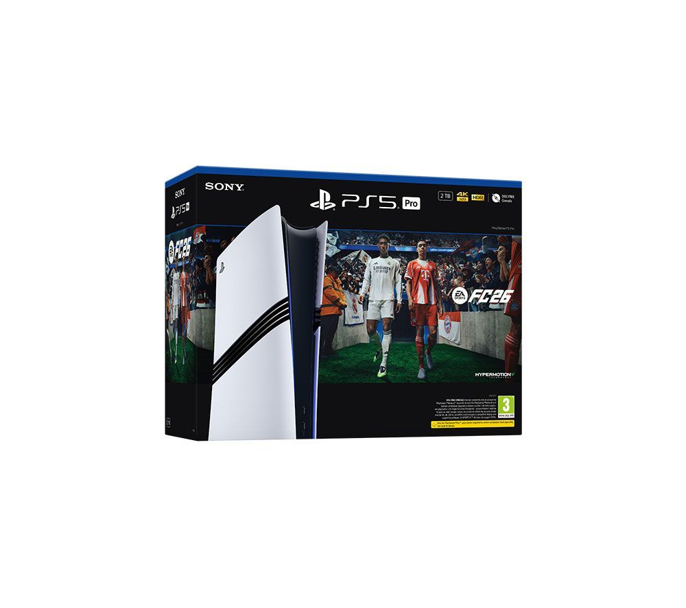 Sony PlayStation 5 Pro & EA Sports FC 26 Bundle (Digital Edition)