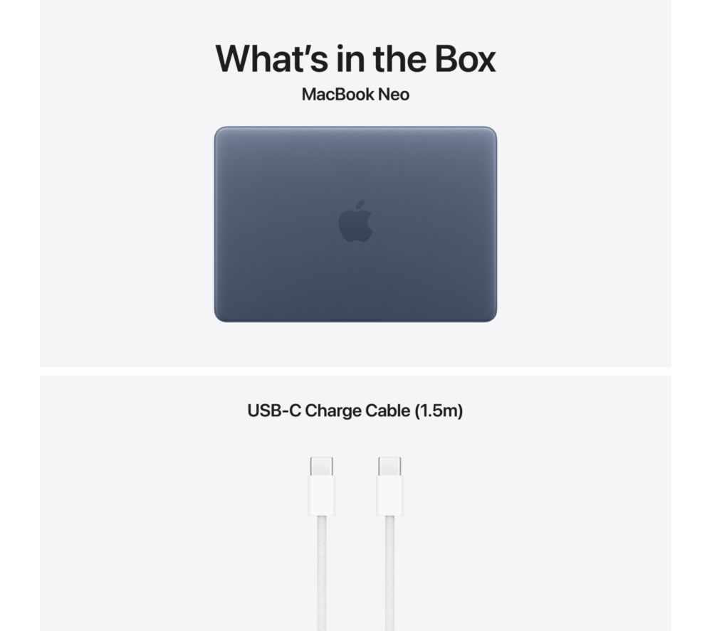 Apple MacBook Neo 13" Retina Display (2026) Apple A18 Pro 8GB RAM 256GB SSD MacOS Indigo
