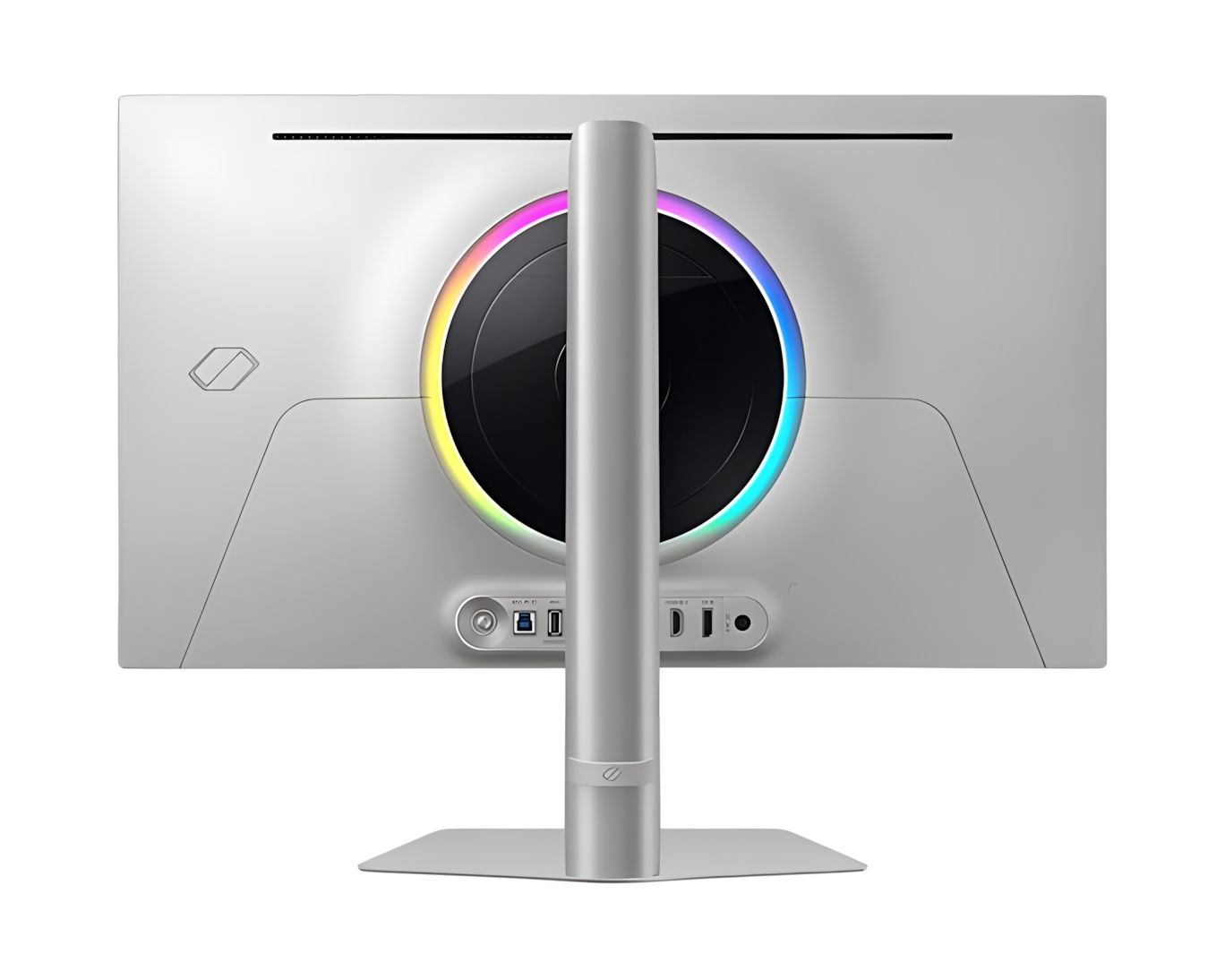 Samsung Odyssey G60SD 27" Quad HD OLED Gaming Monitor 360Hz Silver