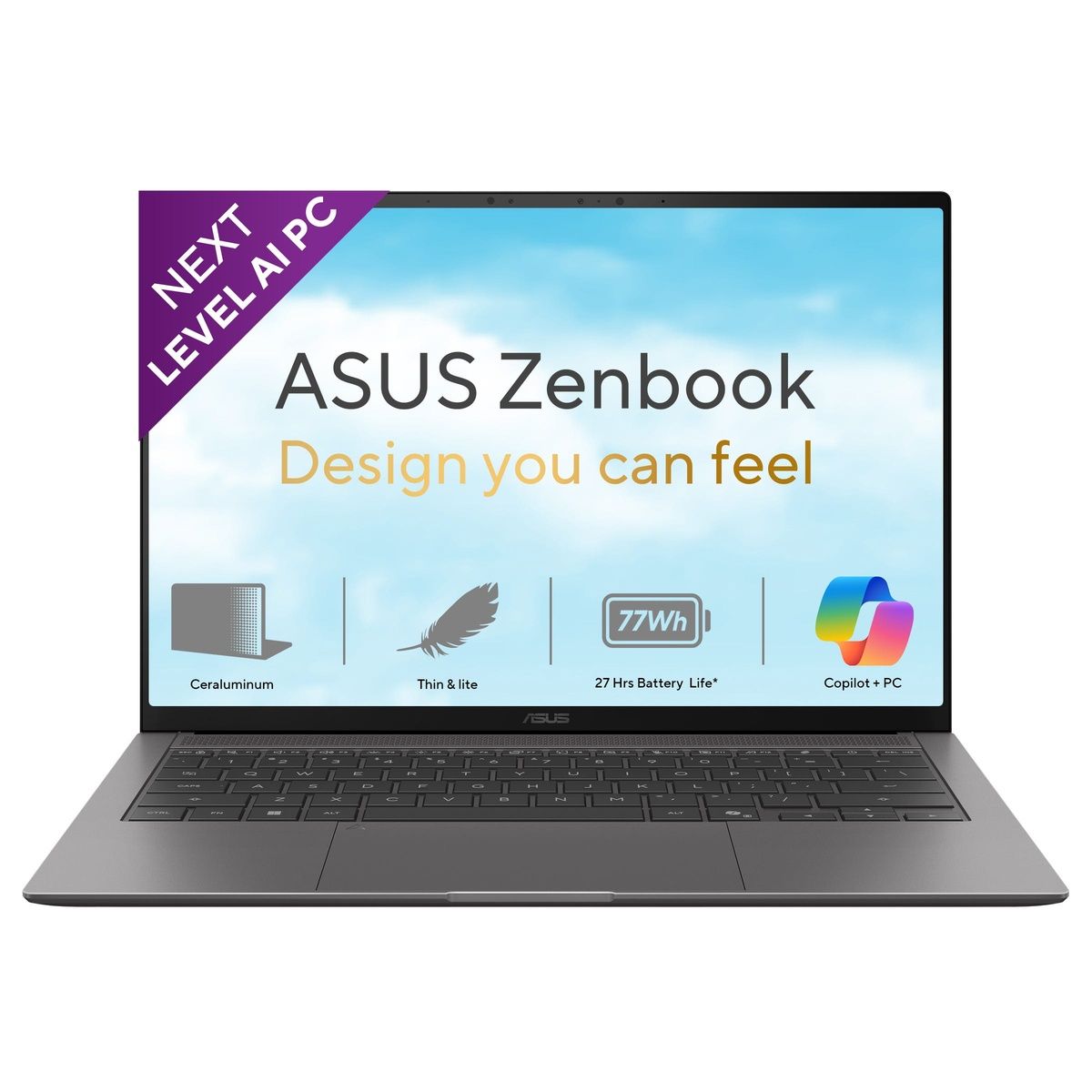 ASUS Zenbook S 14 14" Touchscreen Core Ultra 9 386H 32GB RAM 1TB SSD Win 11 Home
