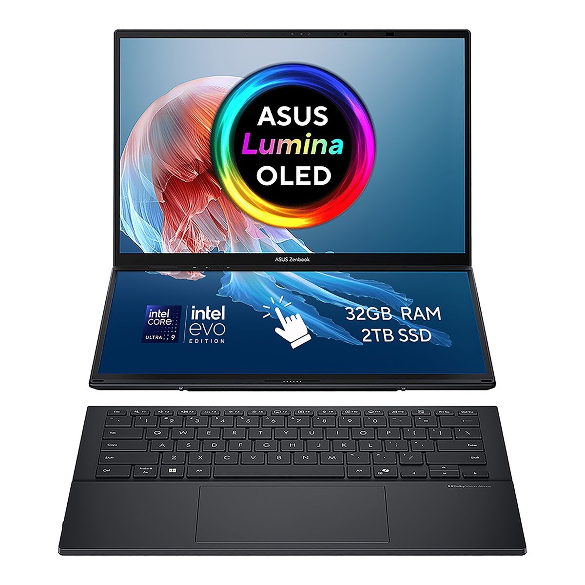 ASUS Zenbook DUO (2024) 14" Core Ultra 9 285H 32GB RAM 2TB SSD Win 11 Home