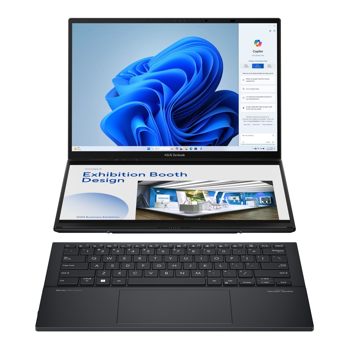 ASUS Zenbook DUO (2024) 14" Core Ultra 9 285H 32GB RAM 2TB SSD Win 11 Home