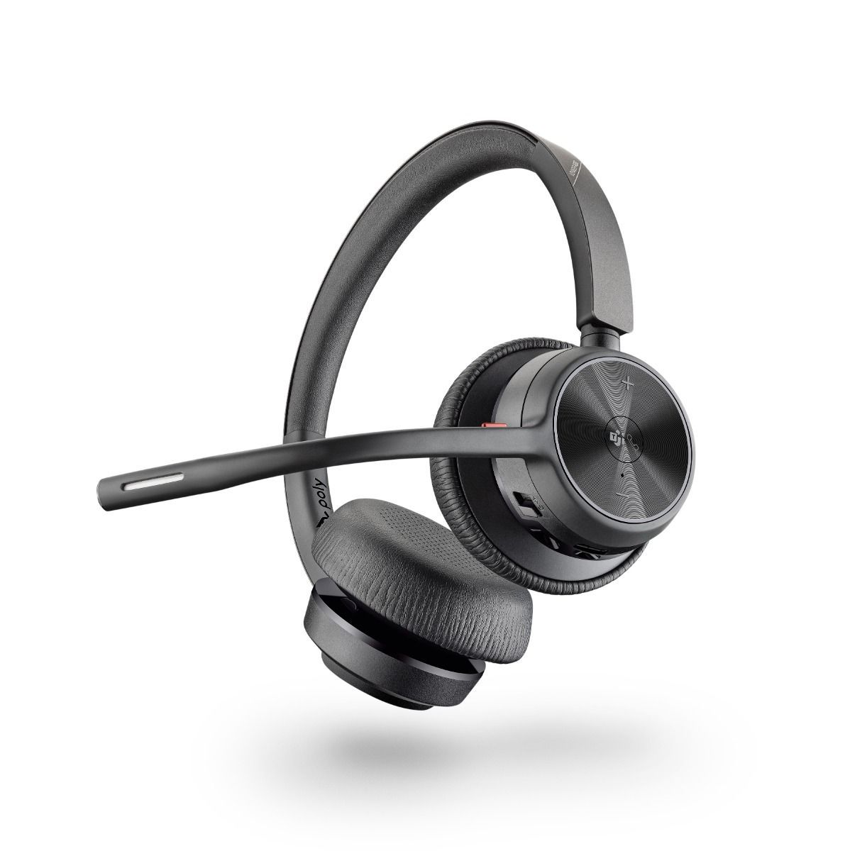 POLY Voyager 4320 UC Headset Wireless with Charging Stand USB Type-A Black