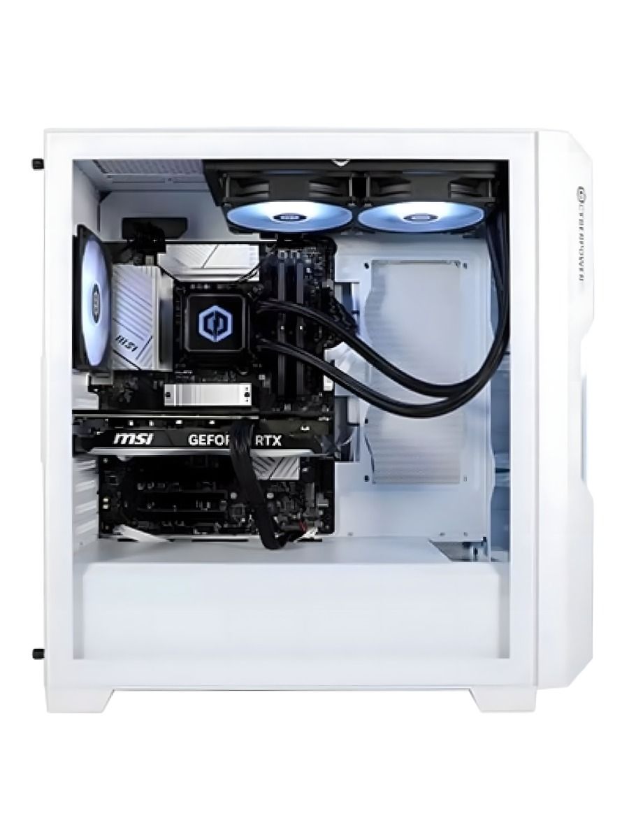 CyberPowerPC Desktop Gaming PC VV2419 Intel i7 32GB RAM 2TB SSD RTX 5080 White