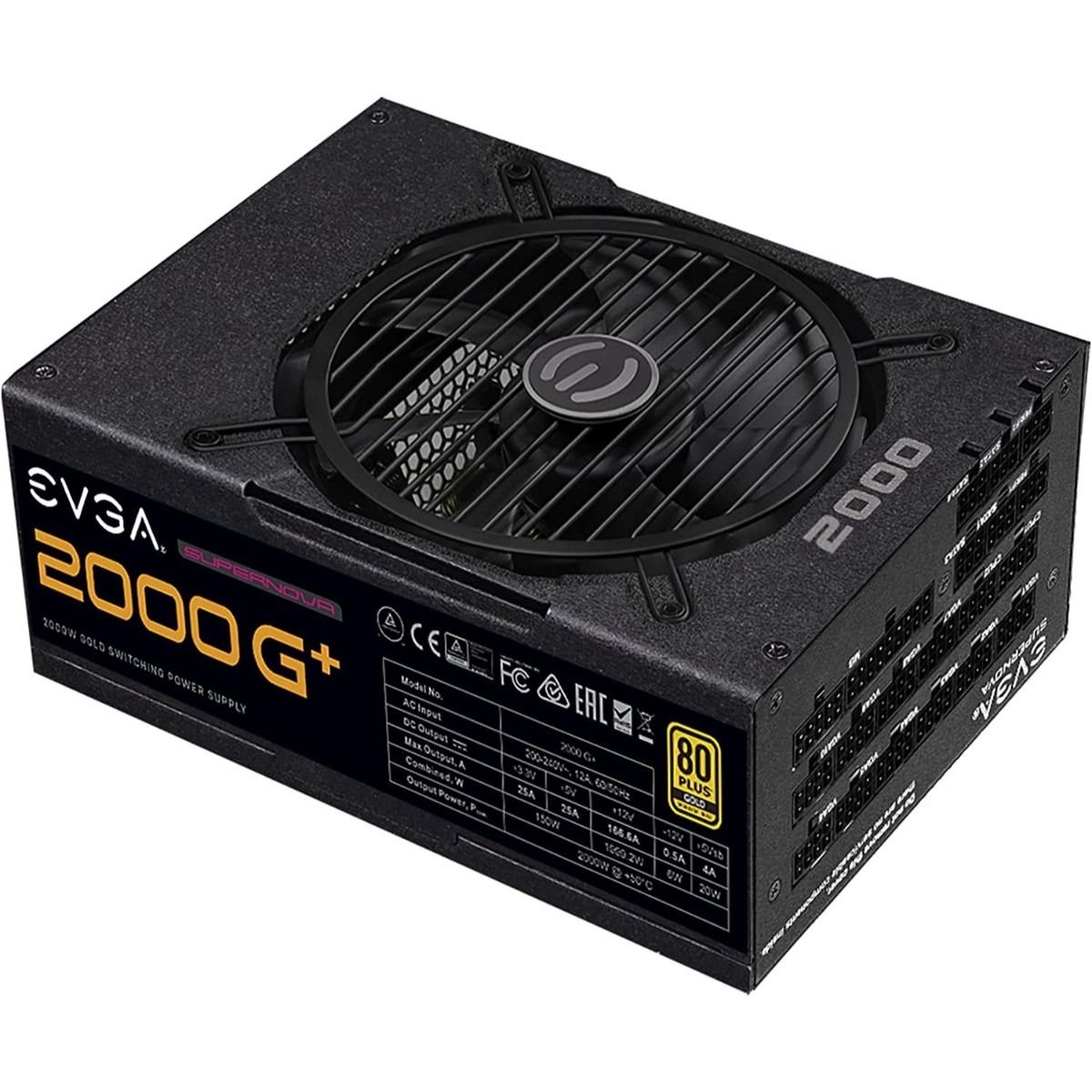 EVGA SuperNova G1+ 2000W Fully Modular 80+ Gold PSU/Power Supply