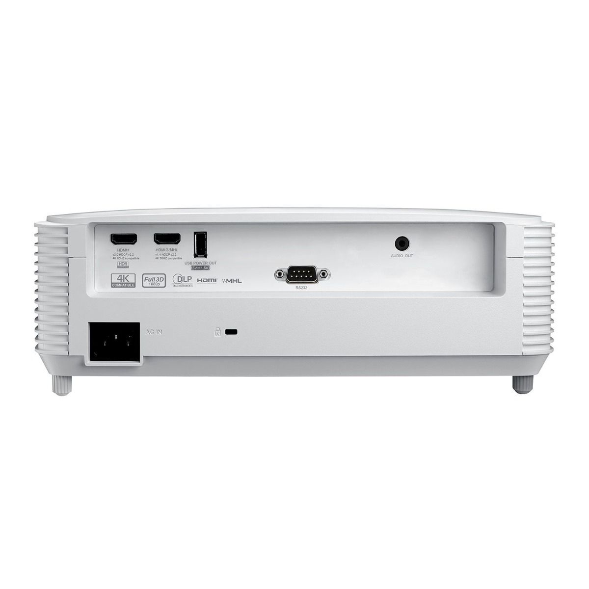 Optoma HD29HSTx Full HD 1080p 16:9 DLP HDR Short-Throw Projector