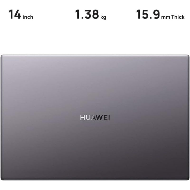 Huawei MateBook D14 14" Laptop Intel i7 11th Gen 16GB RAM 512GB SSD Grey