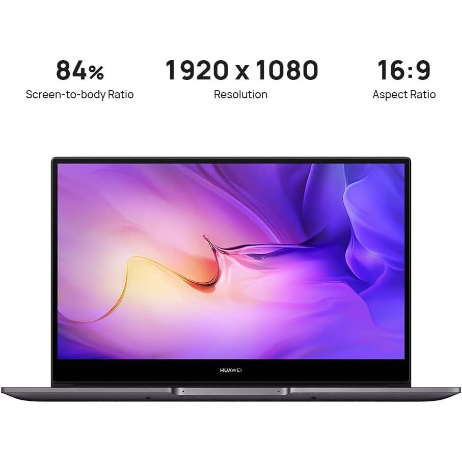 Huawei MateBook D14 14" Laptop Intel i7 11th Gen 16GB RAM 512GB SSD Grey