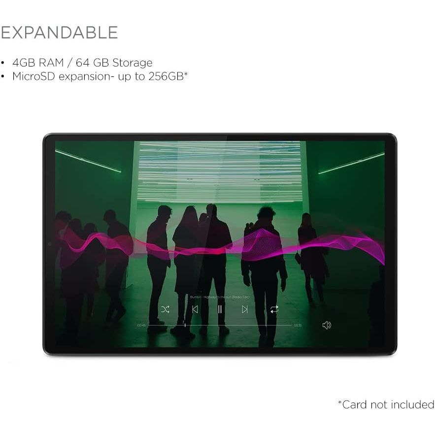 Lenovo Android Tablet Tab M10 2nd Gen 10.1" IPS Touchscreen 8 Core CPU 4GB RAM 64GB Storage