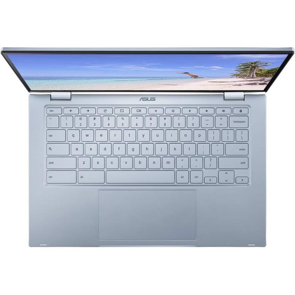 Asus Chromebook Flip C433TA 14" Touchscreen Laptop Intel M3-8100Y 4GB RAM 64GB
