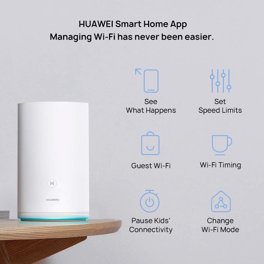 HUAWEI WiFi Q2 Pro (1 Base + 1 Satellites) , Home Wi-Fi System, 53037170