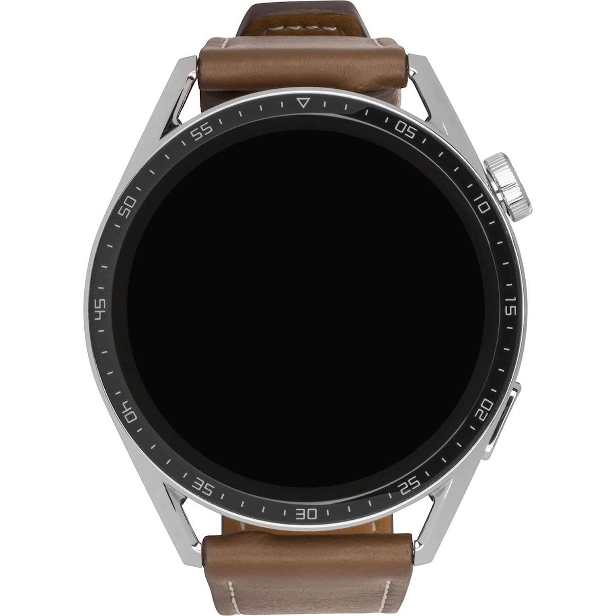 Huawei GT3 Classic Watch 46mm - Brown Leather - AMOLED Display