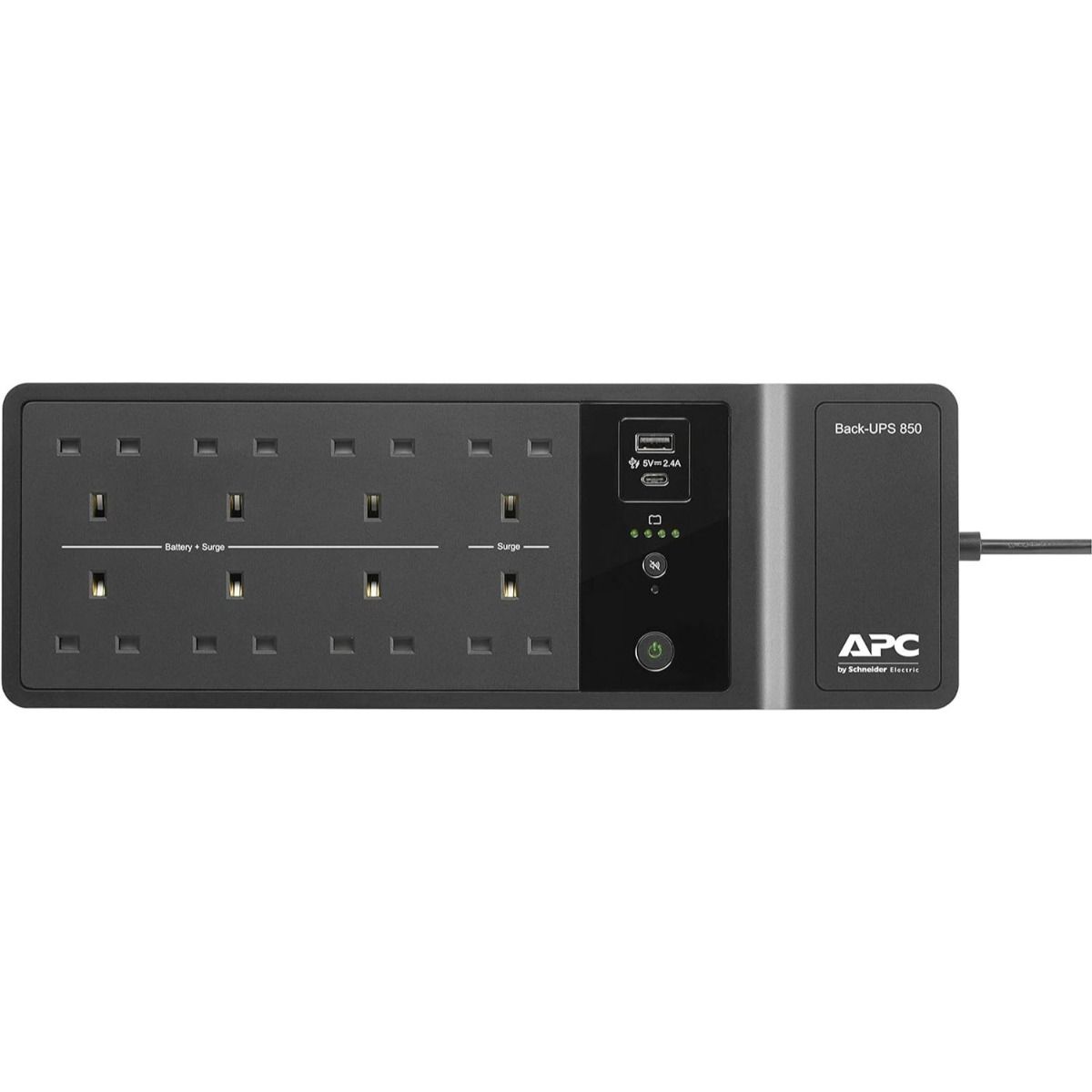 APC Back-UPS BE850G2-UK Uninterruptible Power Supply Unit Black