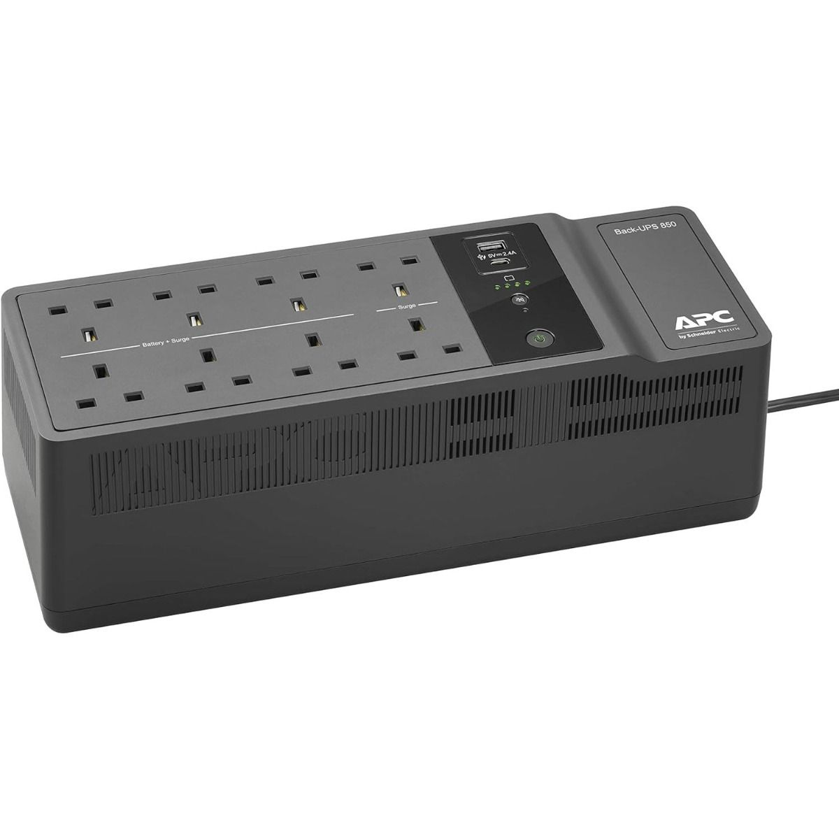 APC Back-UPS BE850G2-UK Uninterruptible Power Supply Unit Black