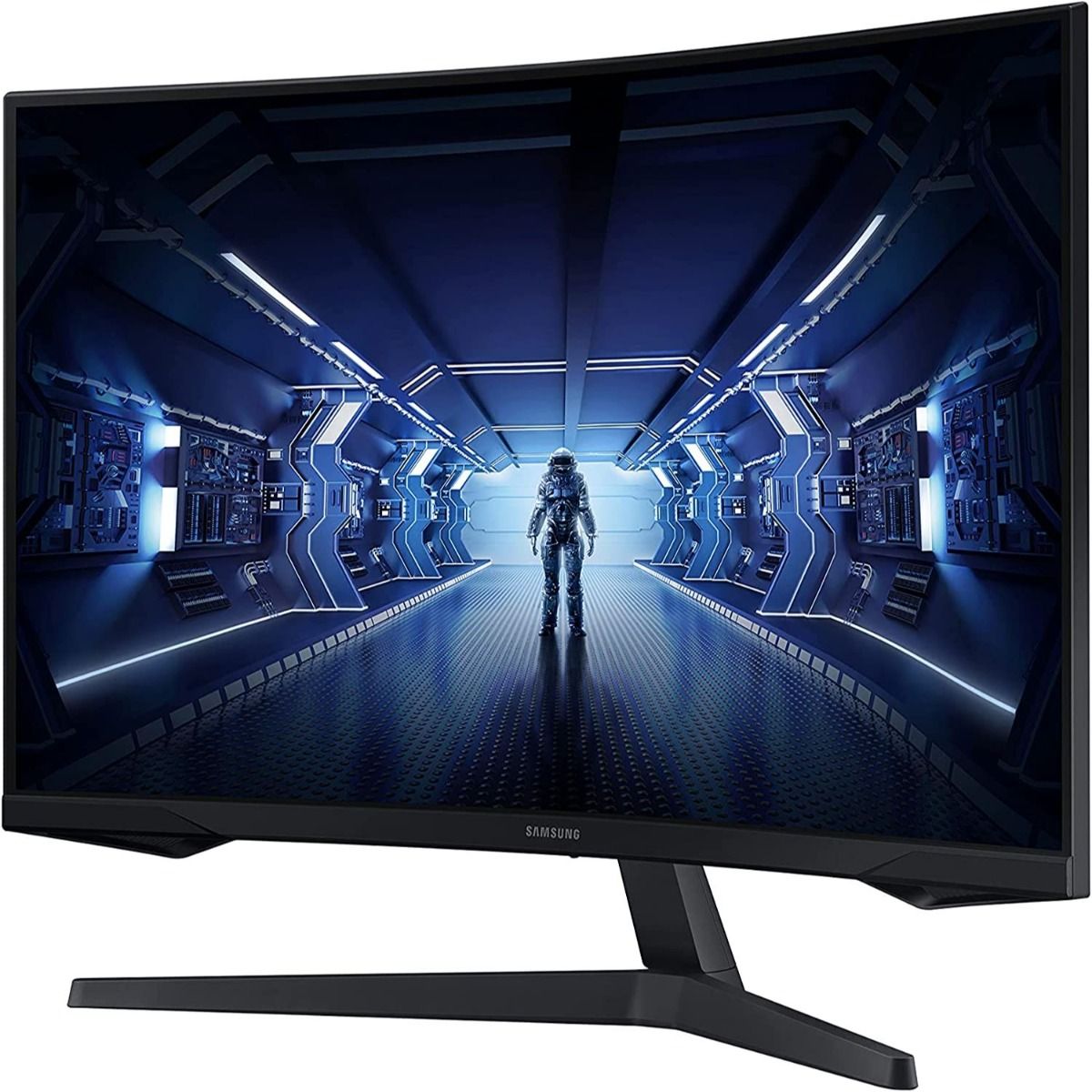 Samsung Gaming Monitor Odyssey G5 32" Quad HD 1440p 1000R Curved 144Hz 1ms HDR
