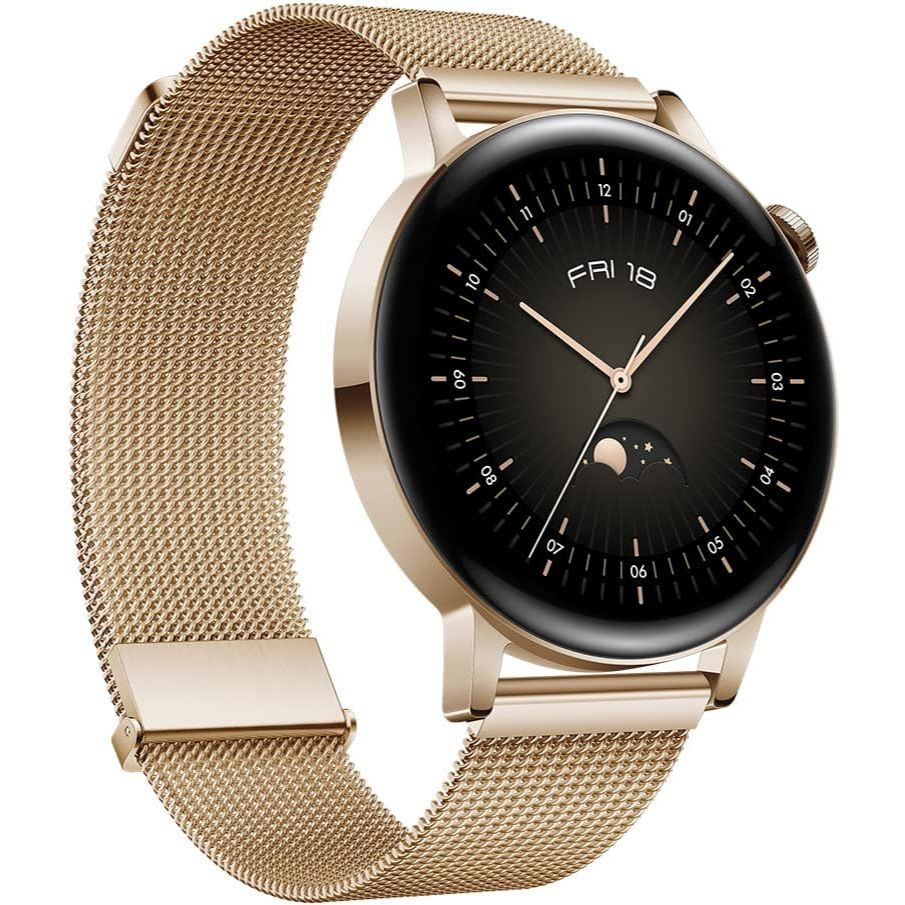 Huawei GT 3 Elegant 42mm Watch - Light Gold - 55027151