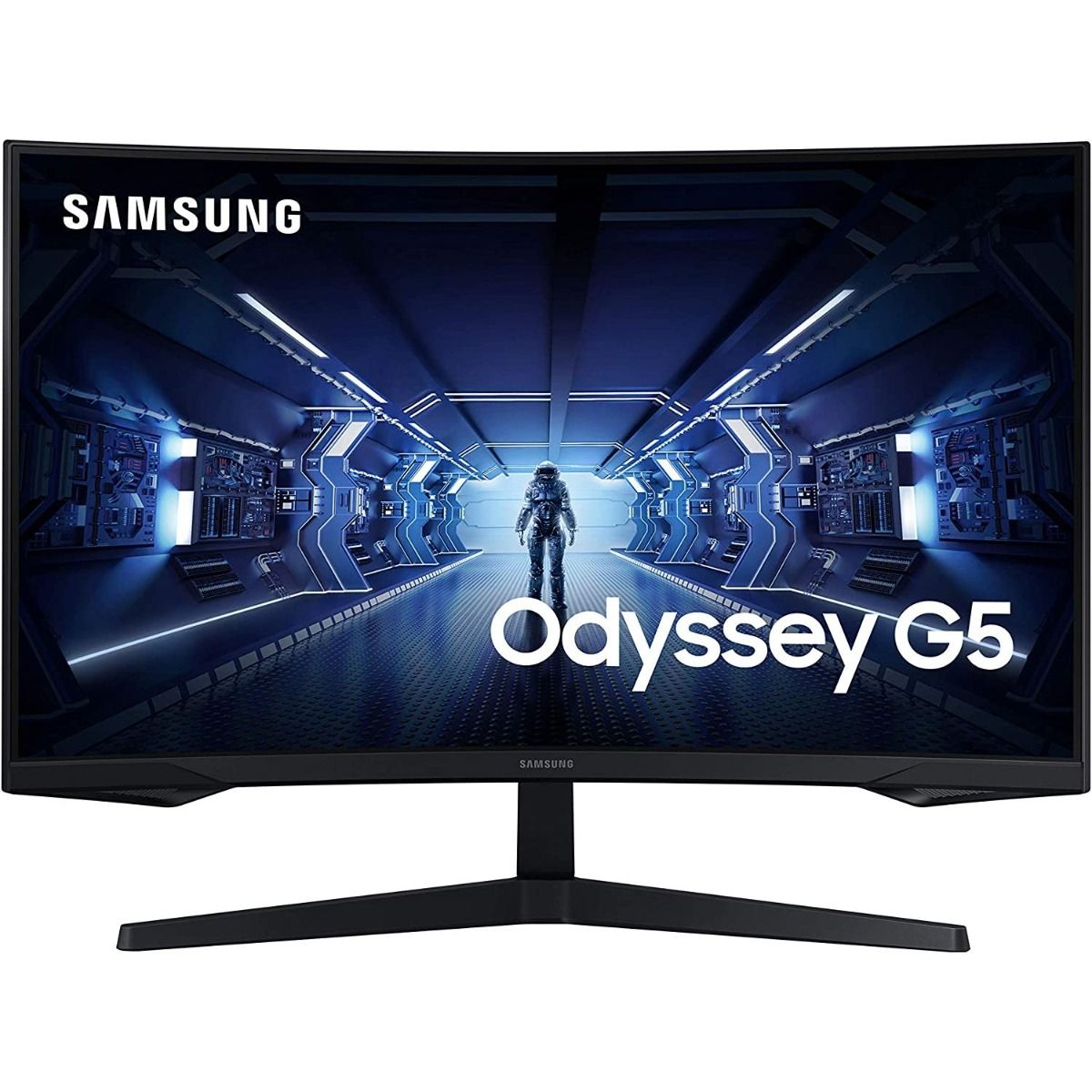 Samsung Gaming Monitor Odyssey G5 32" Quad HD 1440p 1000R Curved 144Hz 1ms HDR
