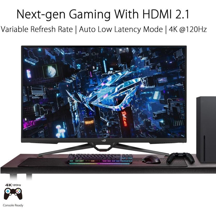 ASUS ROG Swift PG38UQ 38" UHD 4K Gaming Monitor 144Hz 1ms G-Sync, FreeSync HDR