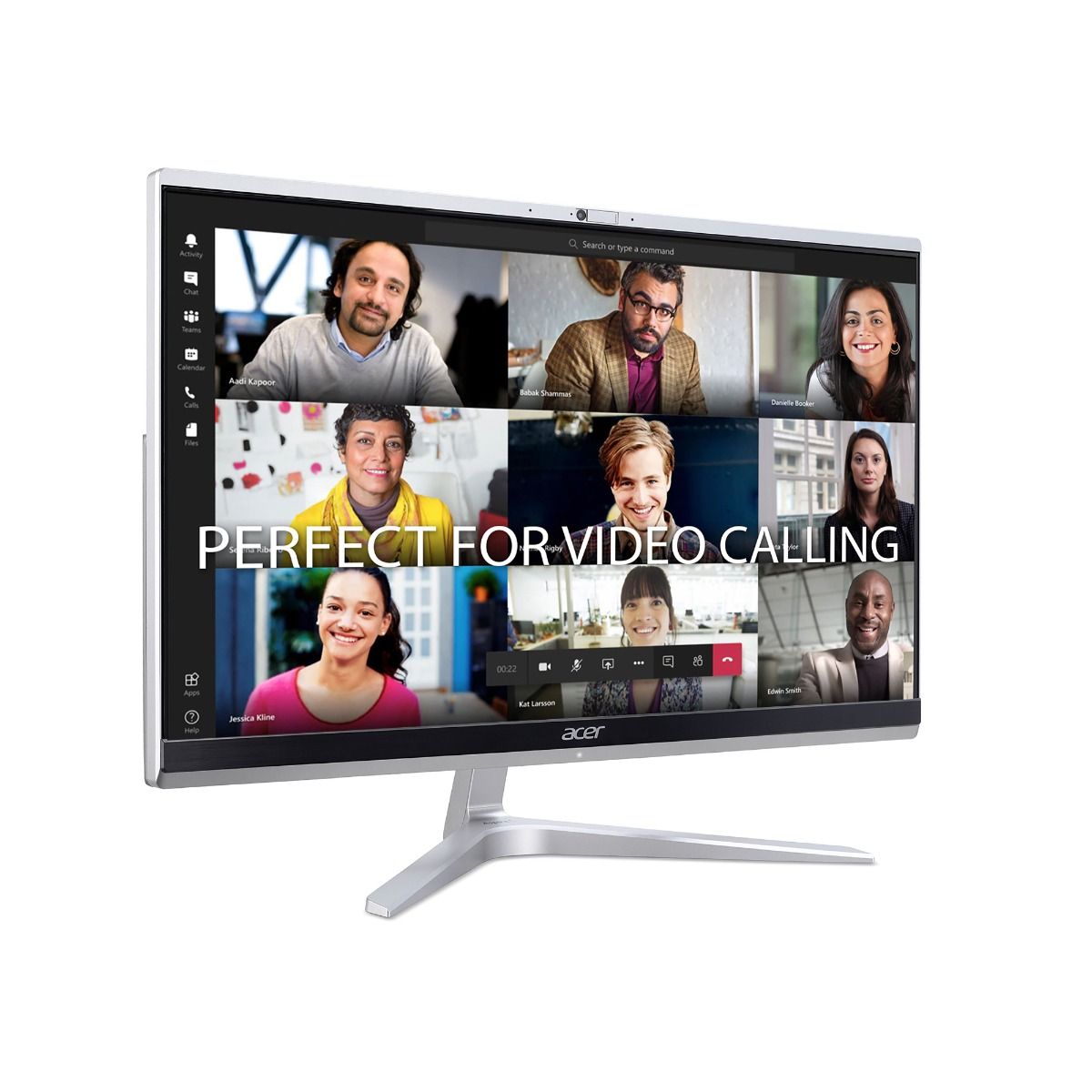Acer All-in-One PC Aspire C24-1650 23.8" Intel Core i5-1135G7 8GB RAM 512GB SSD