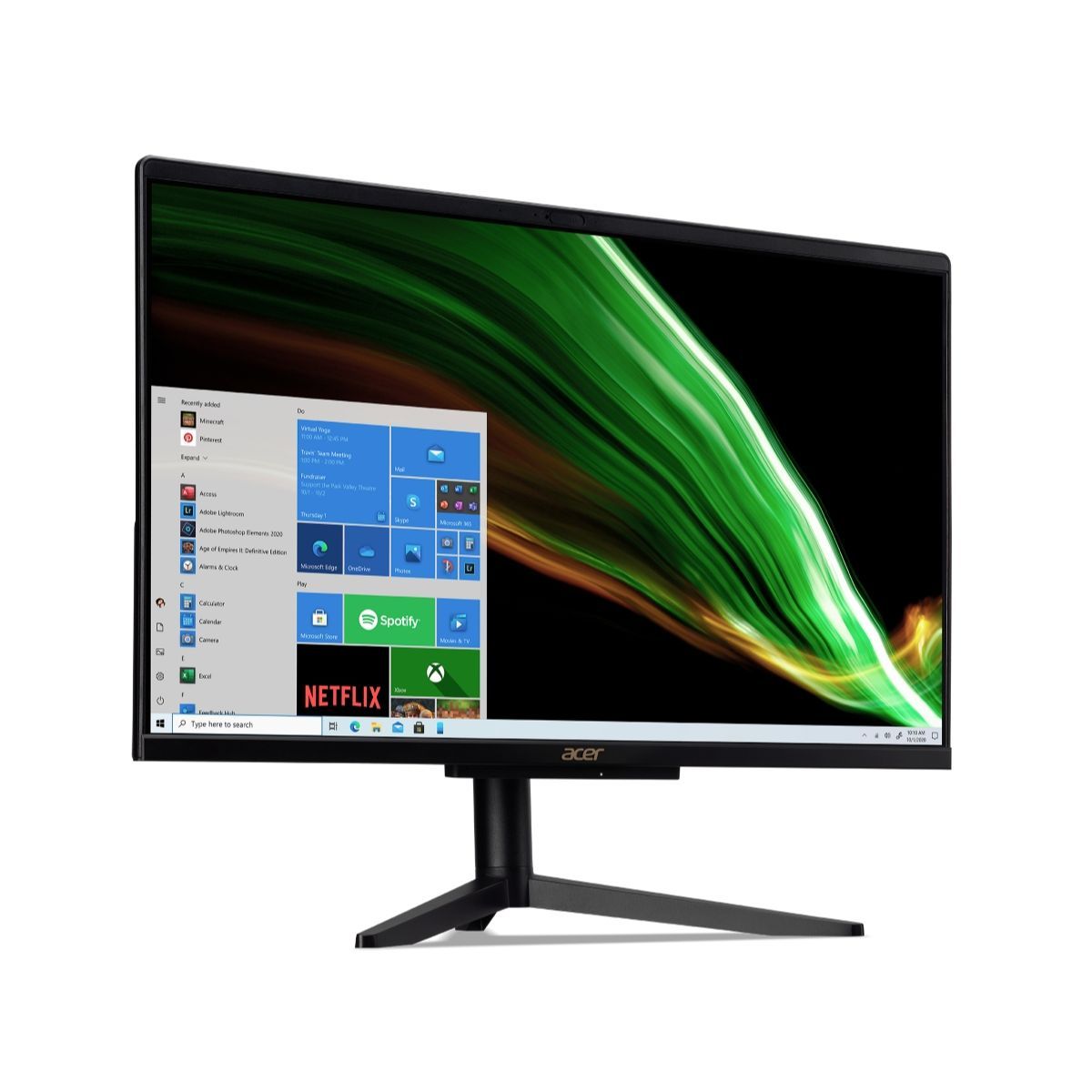 Acer All-in-One Aspire C22-1600 21.5" Intel Celeron 4GB RAM 256GB SSD