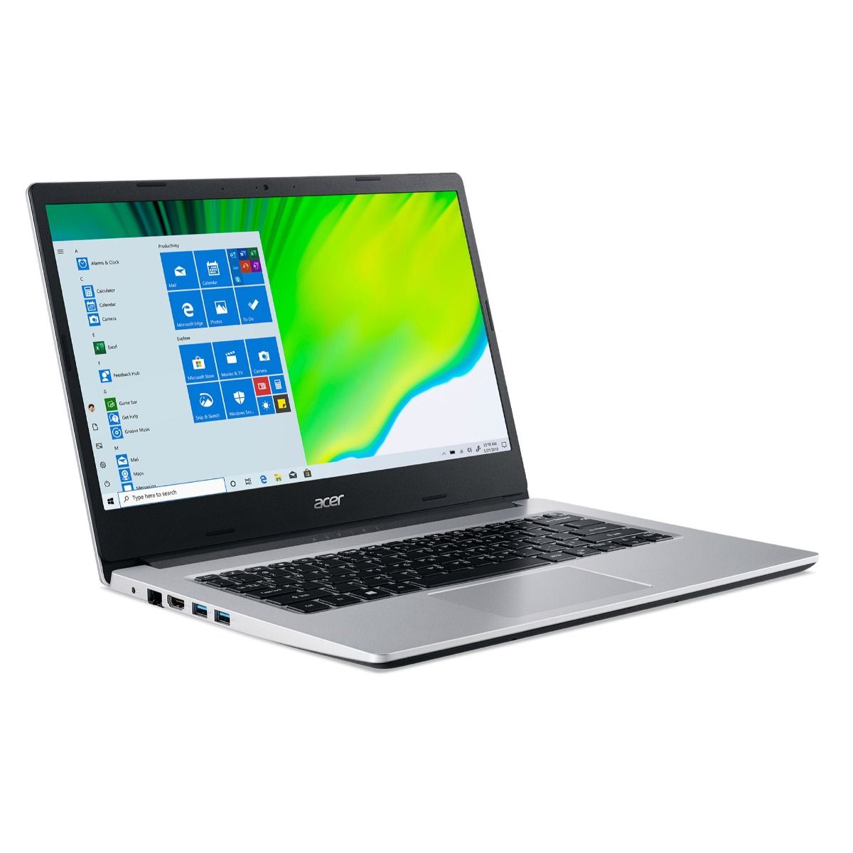 Acer Aspire 3 A314-22 Laptop 14" FHD AMD Athlon Silver 3050U 4GB RAM 128GB SSD
