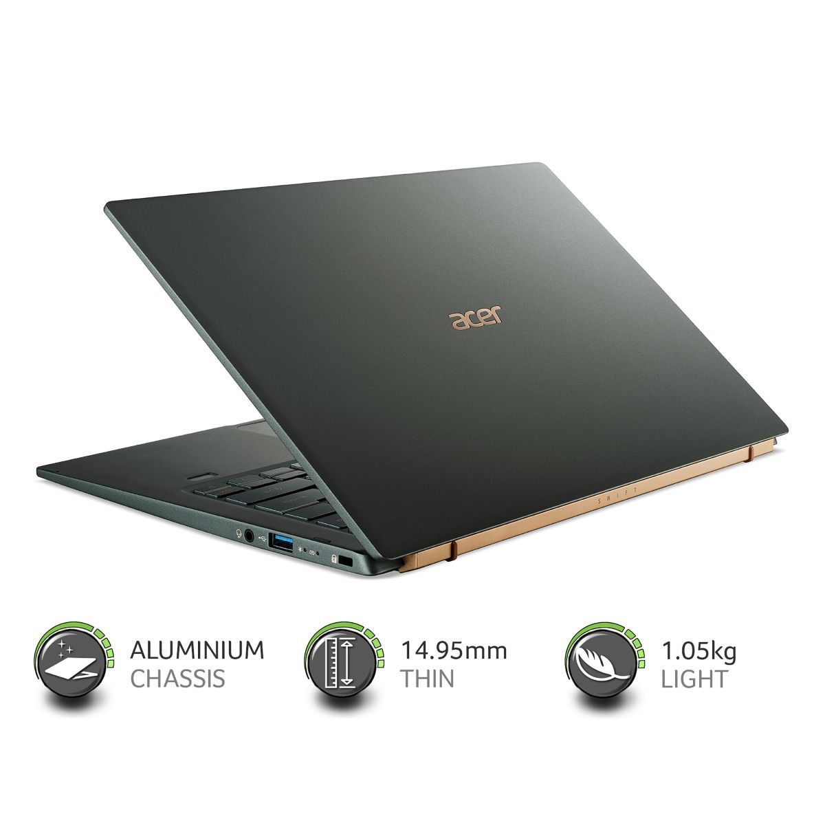 Acer Swift 5 SF514-55T 14" FHD Laptop Intel Core i5 8GB RAM 512GB SSD Green