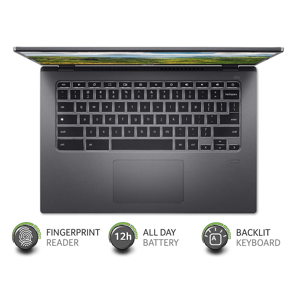 Acer Chromebook 514 CB514-1W 14" Full HD Intel i3-1115G4 8GB RAM 128GB SSD
