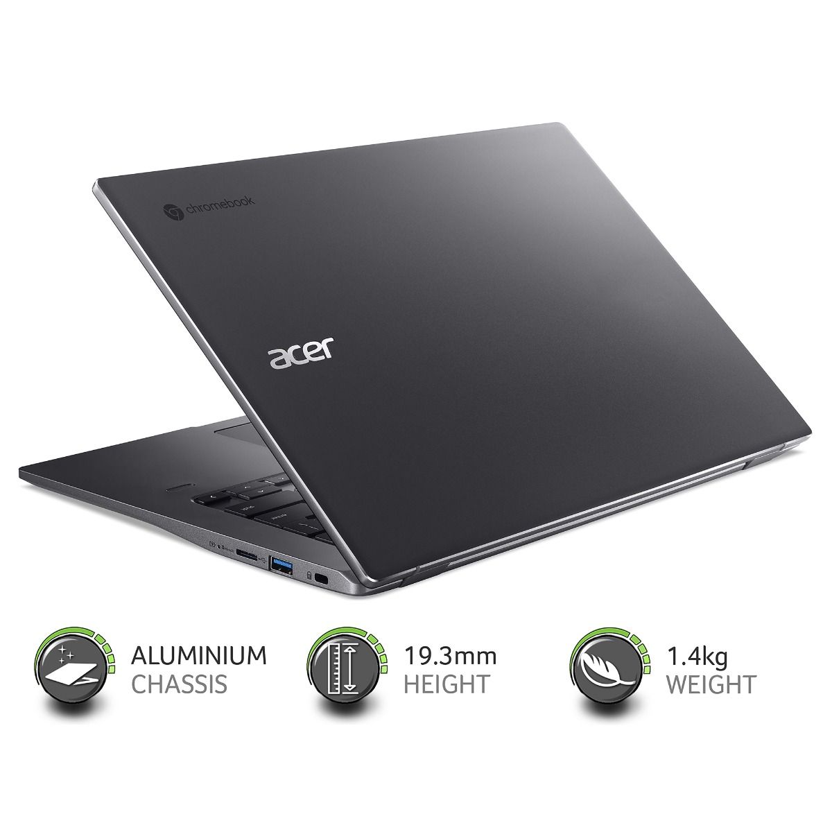 Acer Chromebook 514 CB514-1W 14" Full HD Intel i3-1115G4 8GB RAM 128GB SSD