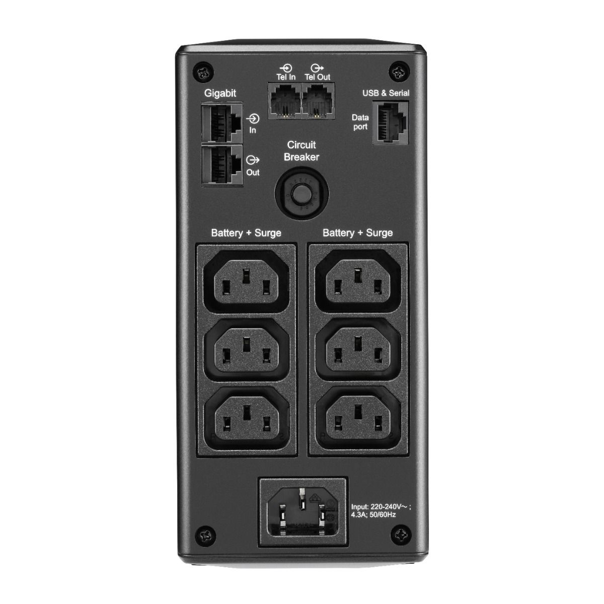 APC Uninterruptible Power Supply (UPS) Back-UPS Pro BR900MI Line-Interactive 540w